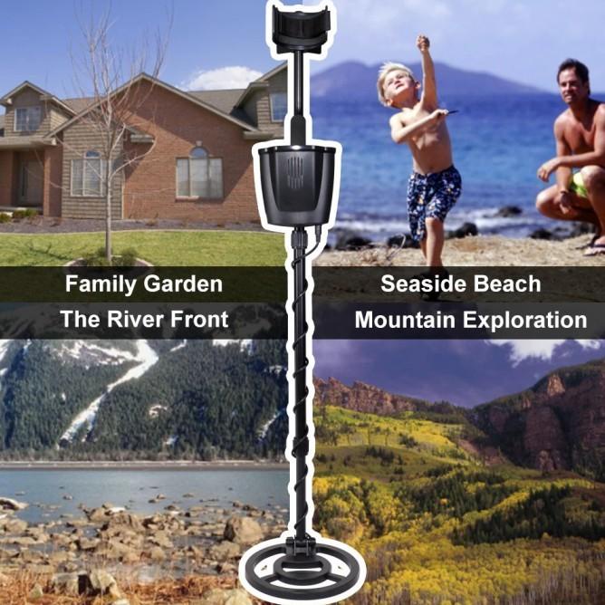 Barang Terlaris Metal Detector Alat Pendeteksi Logam Emas Dalam Tanah