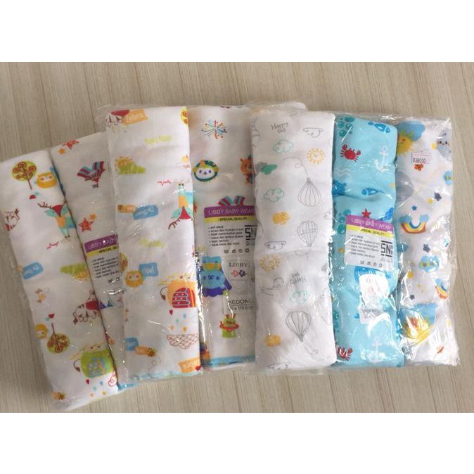 Bedongan libby - bedong bayi - kain bedong - bedong libby