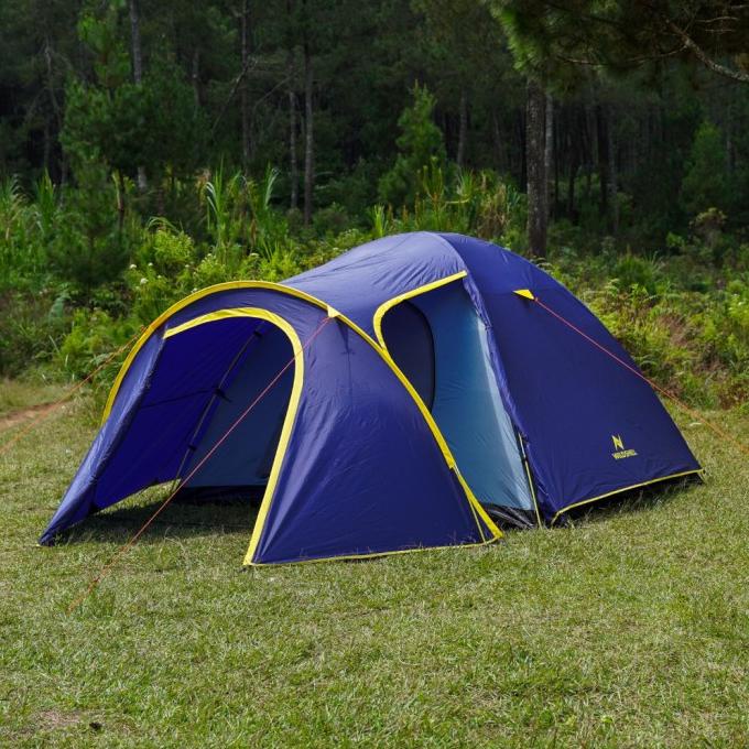 Tenda Camping Kapasitas 6 - 7 Orang Wildshell Mandala 6 Pro Original Federikshows