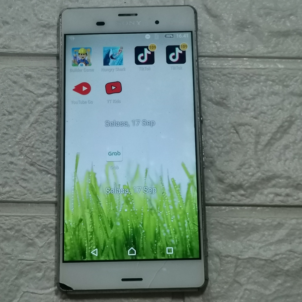 LCD Frame Sony Z3 Copotan