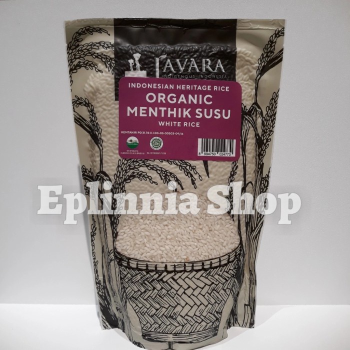 

Organic White Rice 900 Gr - Menthik Susu Organik