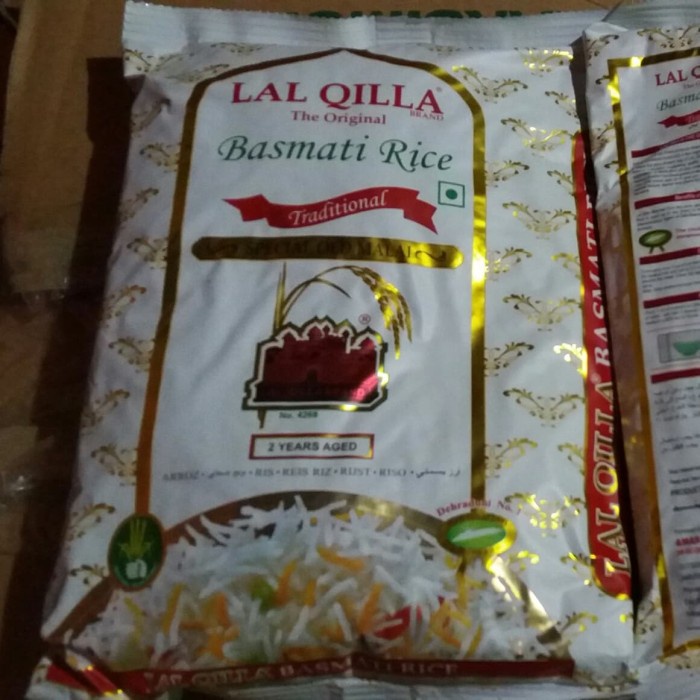 

Basmati Rice Lal Qilla 1Kg / Basmati Lal Qilla 1Kg