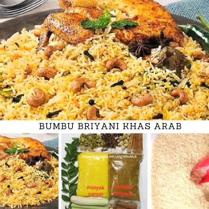 

Bumbu Briyani Enak Satu Pake Basmati Dll Siap Masak
