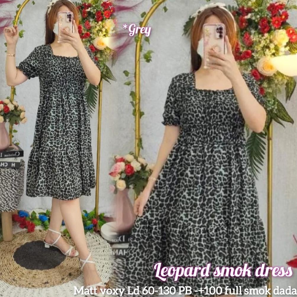 Limited - leopard dress / dress macan / dress voxy  / dress voxy /  2022 /dastermodis .,