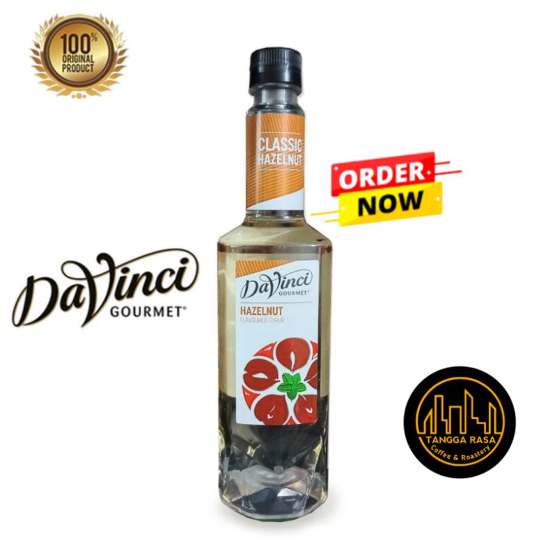 

Hazelnut - Davinci Syrup 750ml