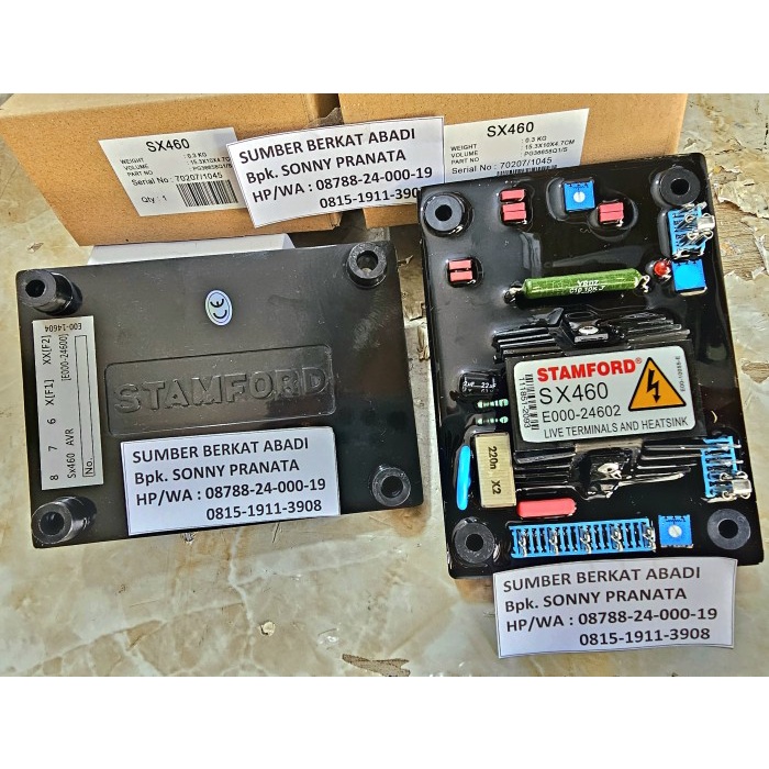 AVR SX460 SX 460 SX-460 LOGO STAMFORDD