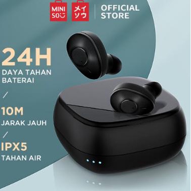 Miniso Bluetooth Headset HD TWS Headphone True Wireless Earphone Noise