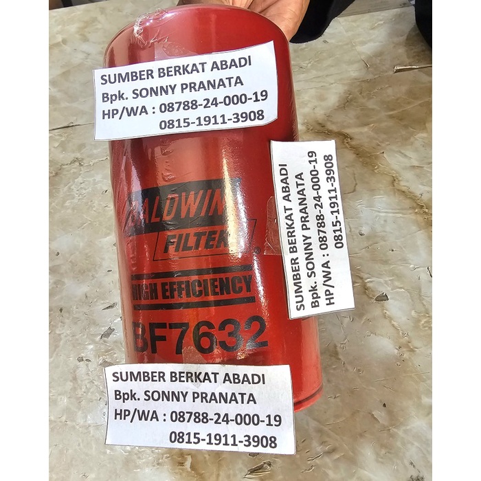 BALDWIN BF7632 FUEL WATER BF-7632 SEPARATOR FILTER BF 7632 - GENUINE