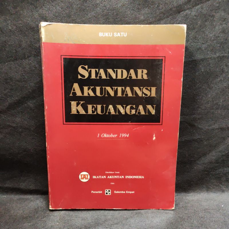 Buku Standar Akuntansi Keuangan, IAI, Buku Satu, 1994, Salemba Empat