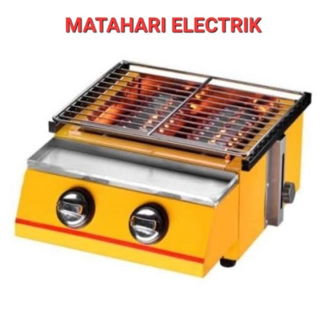 Kompor Panggang Sosis 2 Tungku