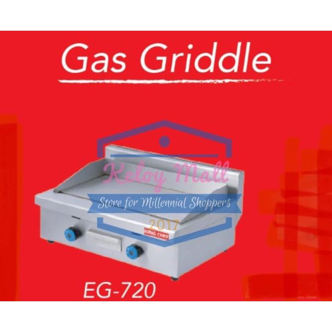 Gas Griddle Flat Kompor Wajan Panggang Daging Eg-720