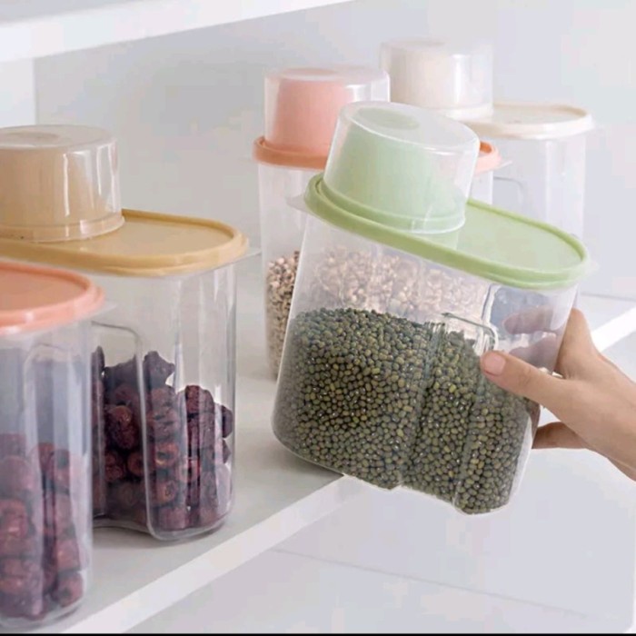 

Toples Kedap Bercorong Tempat Penyimpanan Makanan Kacang