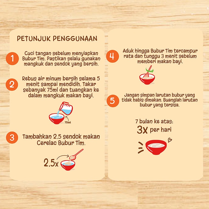 

Homestyle Meals Merah Wortel Brokoli 120G