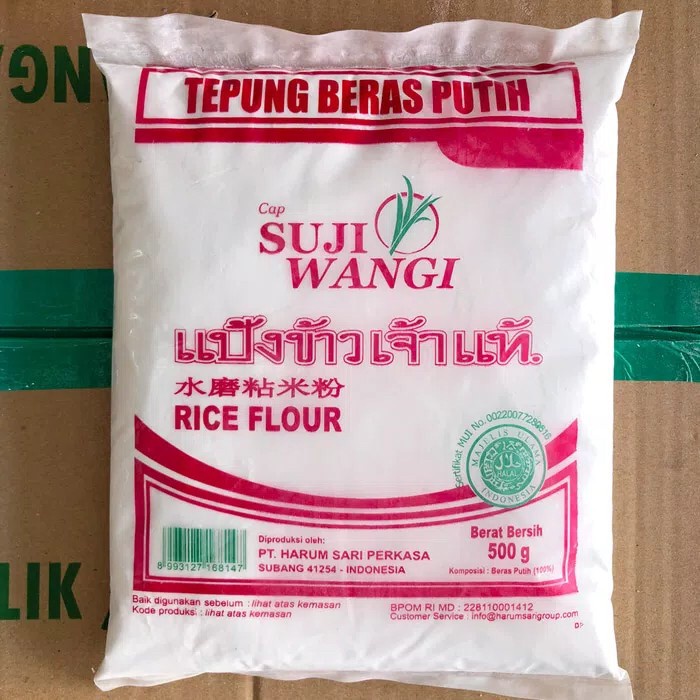 

Tepung Suji Wangi 500 Gram , Import Thailand