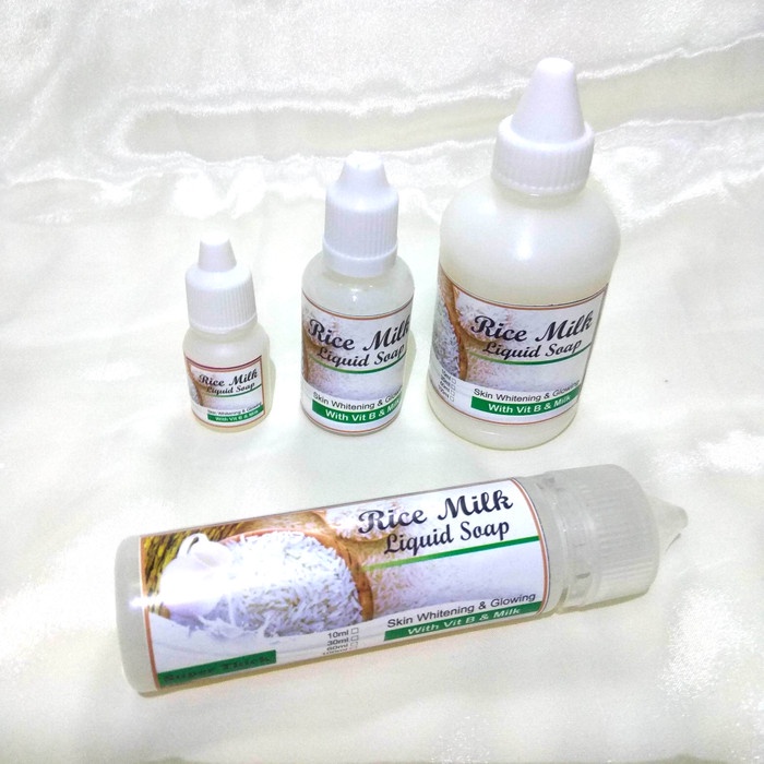 

100Ml Super Kental Rice Milk Liquid Soap Sabun Susu Pemutih