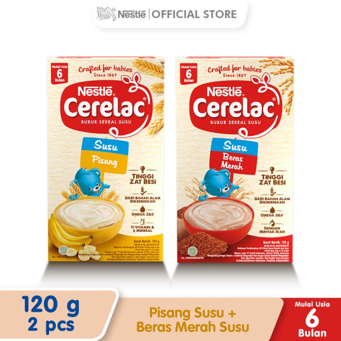 

Nestle Pisang Susu + Merah Susu