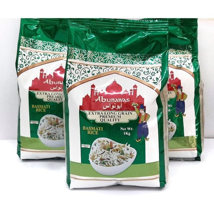 

Basmati 1 Kg Impor Extra Long/Panjang