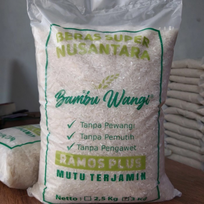 

Ramos Plus - Merk Bambu Wangi 3 Kg