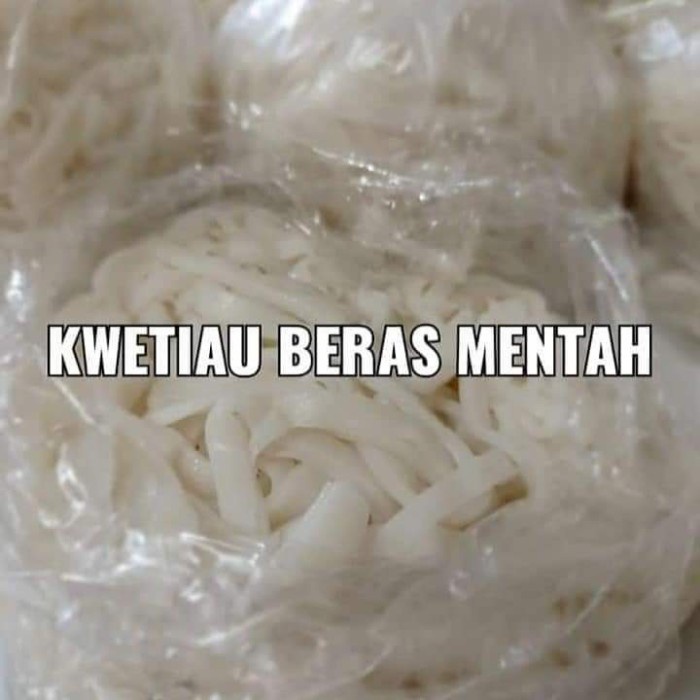 

Kwetiau Mentah 1 Kg / Kwetiau Kalimantan