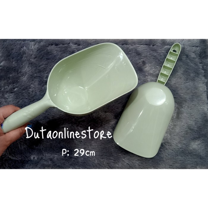 

Serokan Es Batu Sendok Sekop Tepung Plastik Besar Tebal