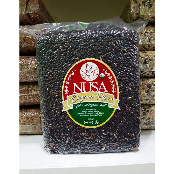 

Nusa" Hitam Organik - 1000Gr