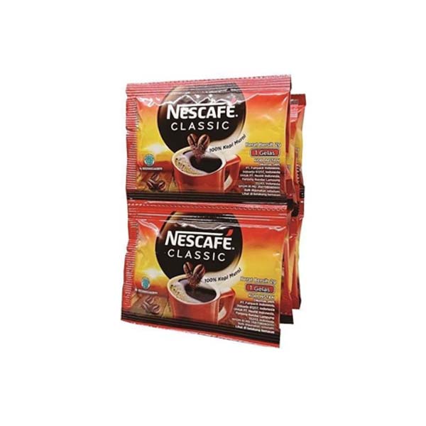 

NESCAFE CLASSIC BAG ISI 60 SACHET X 2 GR - KOPI