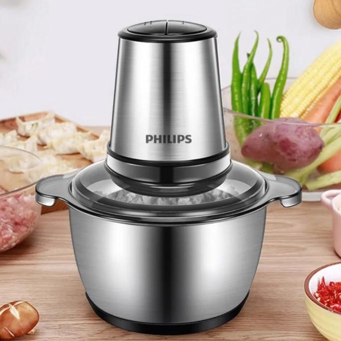 Promo Blender Chopper Philips Hr2560 Penggiling Daging Serbaguna -Big Dreamymine