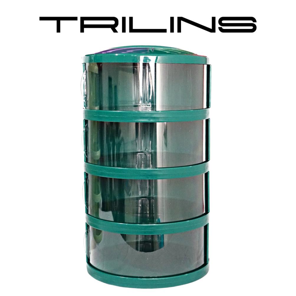 Terlaris Tudung Saji Fit 4 Susun Trilins Lebih Tebal Food Grade Cover Multilayer Tempat Penyimpanan 