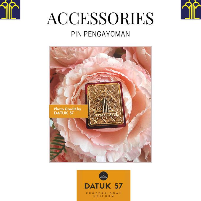 Atribut Seragam Kemenkumham Lapas Imigrasi Polsuspas - Pin Pengayoman Terbaik