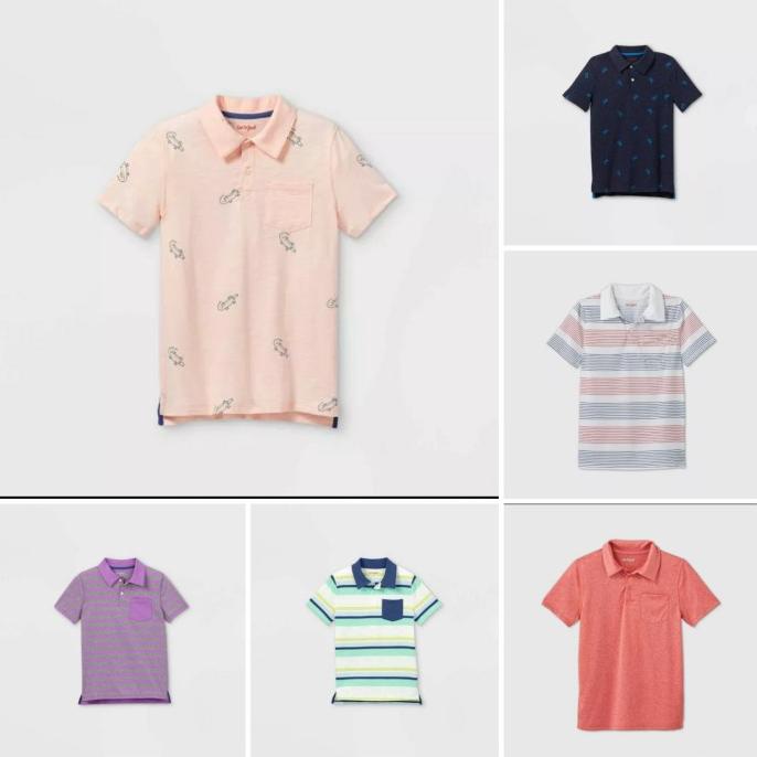 Polo Shirt Cat&Jack || Kaos Kerah Anak Cat&Jack