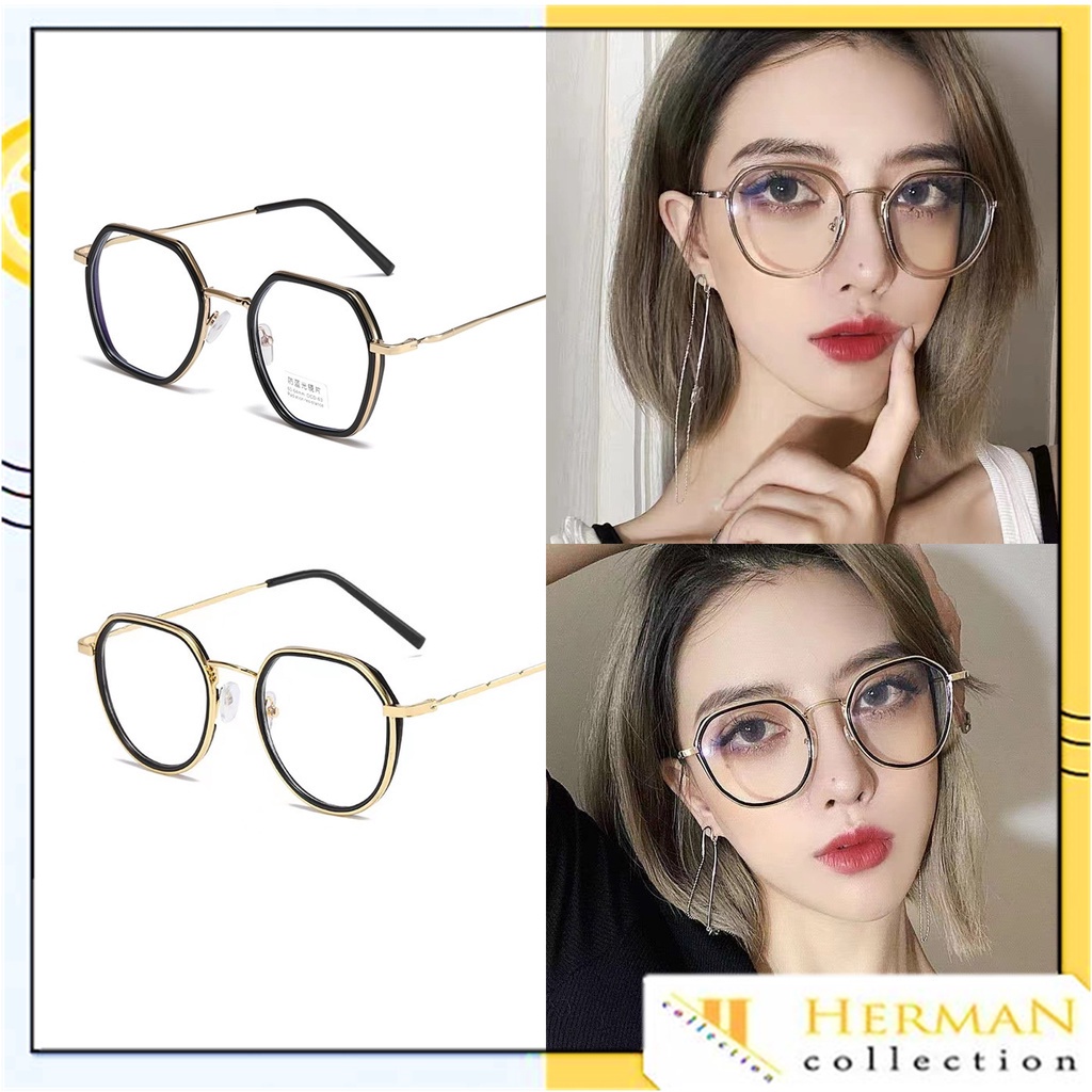 HC Kacamata Perlindungan Anti Radiasi 6636 BlueLight Wanita Pria Dan Wanita t Kacamata Fashion