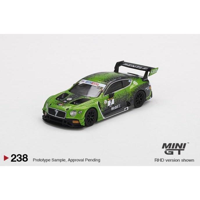 Mini GT 238 Bentley Continental GT3 #7