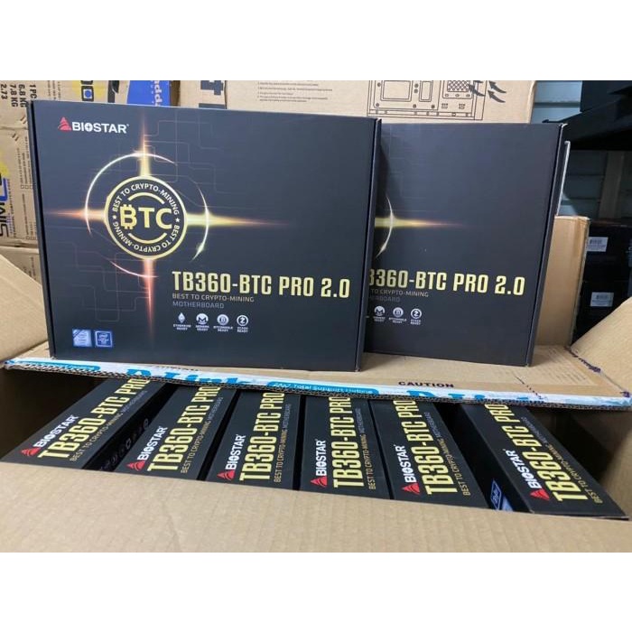 MOTHERBOARD BIOSTAR TB360-BTC PRO INTEL GEN 8/9