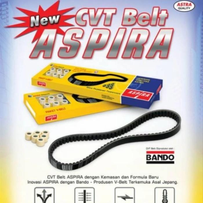 PAKET V BELT + ROLLER HONDA K44 BEAT ESP BEAT POP ESP ASPIRA BANDO
