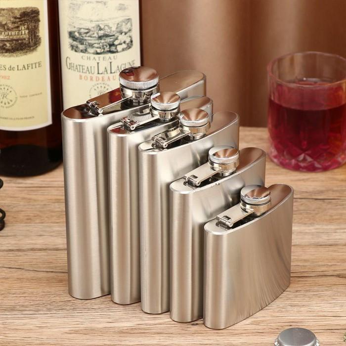 YANN1 HIP FLASK BOTOL MINUM PESTA PERNIKAHAN TEMPAT MINUM WHISKEY
