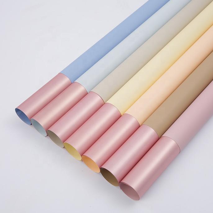 

Special Kertas Bunga Wrapping Paper (1 Pack) - Cellophane Dua Warna Rose Gold ,.