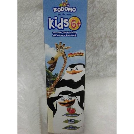 Pasta Gigi Anak Kodomo 6+ / Kodomo Toothpaste Kids 6+ Madagascar 45