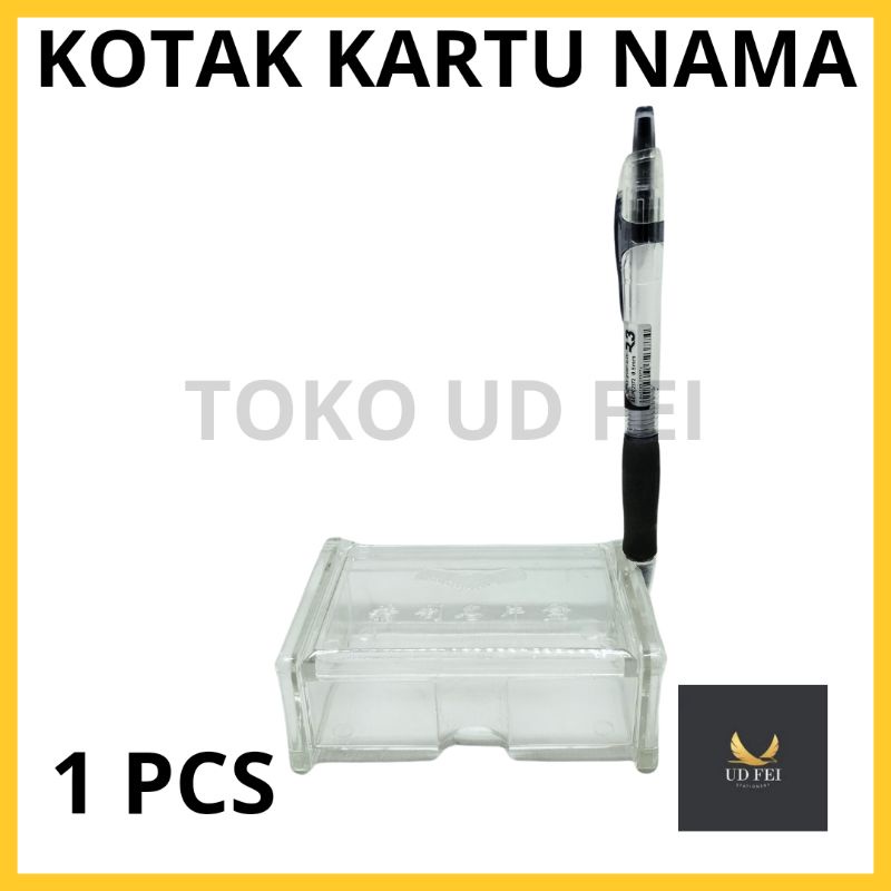 

(1 PCS) kotak kartu nama/ box kartu nama/ kotak kartu nama + bulpen