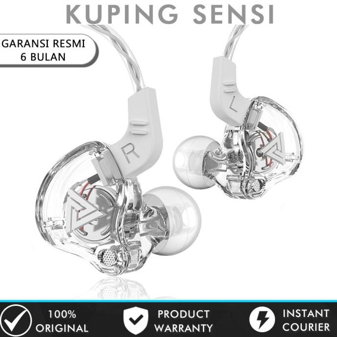 Qkz Ak6 Headset With Mic Earphone Bass Headset Gaming