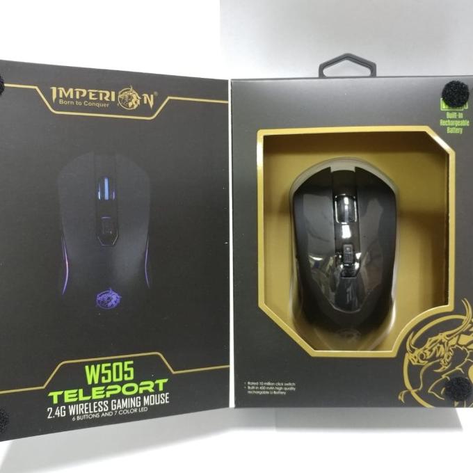 Imperion W505 Teleport Wireless Gaming Mouse Rechargeable