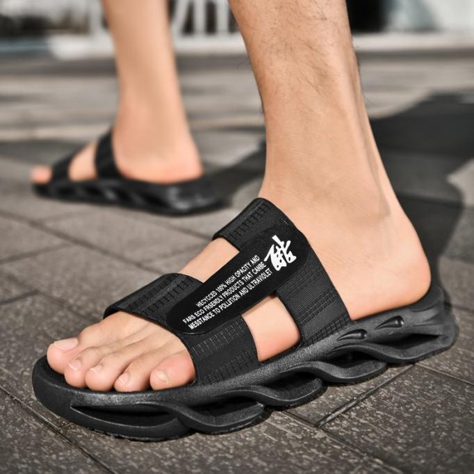 Sandal Pria / Sandal Pria Kasual / Sandal Karet - Non-Slip / Sandal