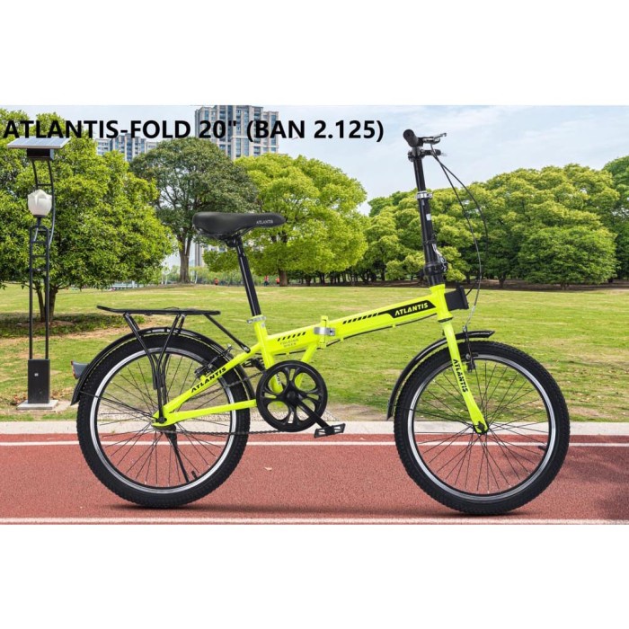 Promo Sepeda Lipat Atlantis Fold Anak &amp; Dewasa 20 Inch Boncengan