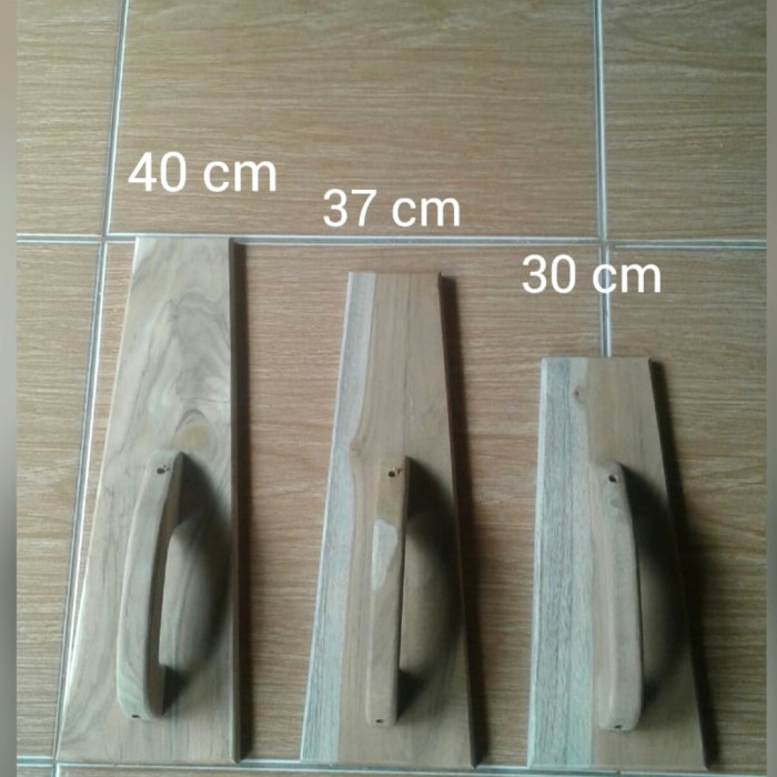 Promo Raskam / Roskam Kayu Jati Asli Panjang 40Cm, Acian Halus, Acian Mulus