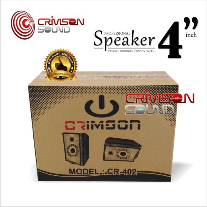Speaker 4 Inch Pasif Crimson Cr-402 2 Way Monitor