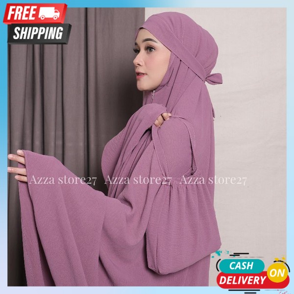 Mkana Premium Muhkena Mukema Muslim Perlengkapan Sholat Muken Ibuibu Kekinian Mulena Mukeba Modern G