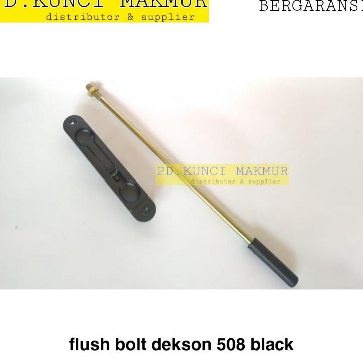 Flush Bolt Dekson 508 Allunium Grendel Pintu Dekson Spartan Dekson 4 Warna Lengkap