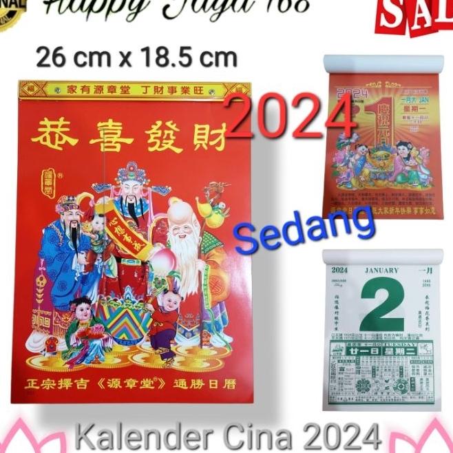 

Kalender Calender Chinese Sobek Robek Harian Tahun 2024 Hongkong China Ukuran Sedang