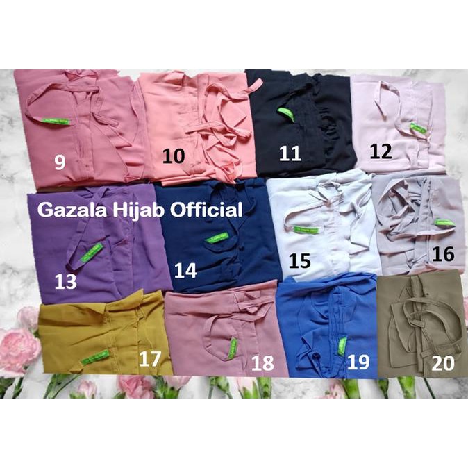 New Jilbab Khimar Tali Syar'I Jumbo Model Pinguin 2 Layer Limited Edition