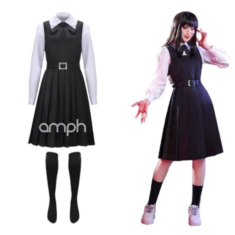 Best Produk Asa Mitaka Chainsaw Man Costume | Cosplay Anime Kostum Anime | Costume Cosplay Kostum Co