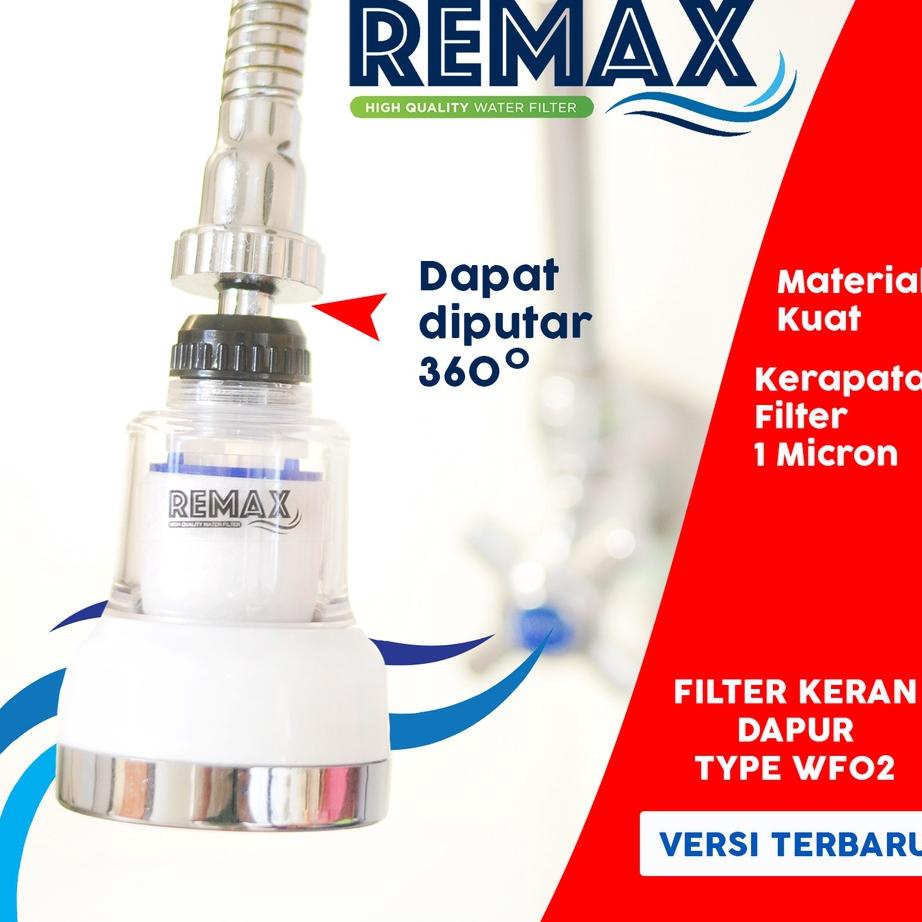 Filter Air Keran Dapur Remax Wf02 / Saringan Air / Filter Keran
